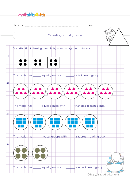 How to teach multiplication to Grade 3 Students: A step-by-step guide - Understand multiplication with equal groups