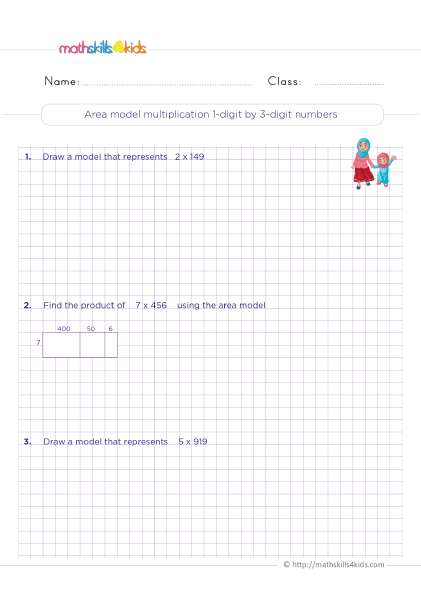 Multiplication Worksheets Grade 3 Pdf with answers - whole number multiplication input output tables