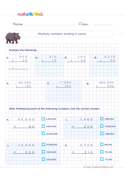 Best way to Multiply numbers ending with zeros