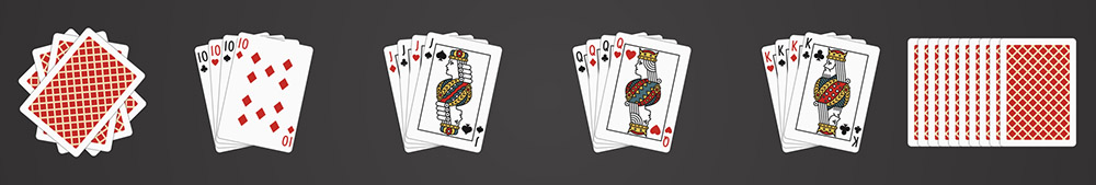 How to use a set of standard cards for multiplication games - Multiplication War Game