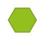 kindergarten math worksheets - Identifying 2D shapes Worksheets - hexagon