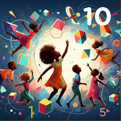 Counting shapes up to 10: A fun and easy lesson plan for Pre-K and K