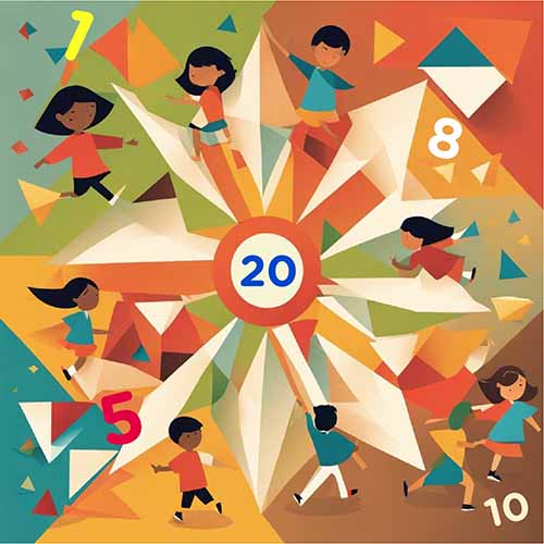 Counting Shapes Up to 20: A Lesson Plan for Pre-k and K