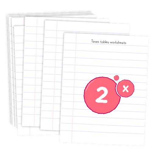 Multiplication printable - 2 times table worksheets