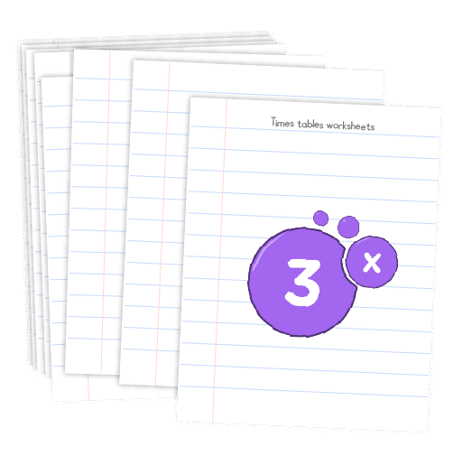 Multiplication printable - 3 times table worksheets