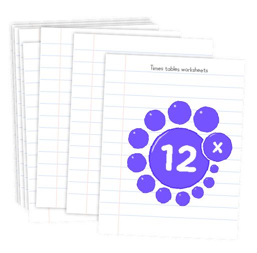 Multiplication printable - 12 times table worksheets